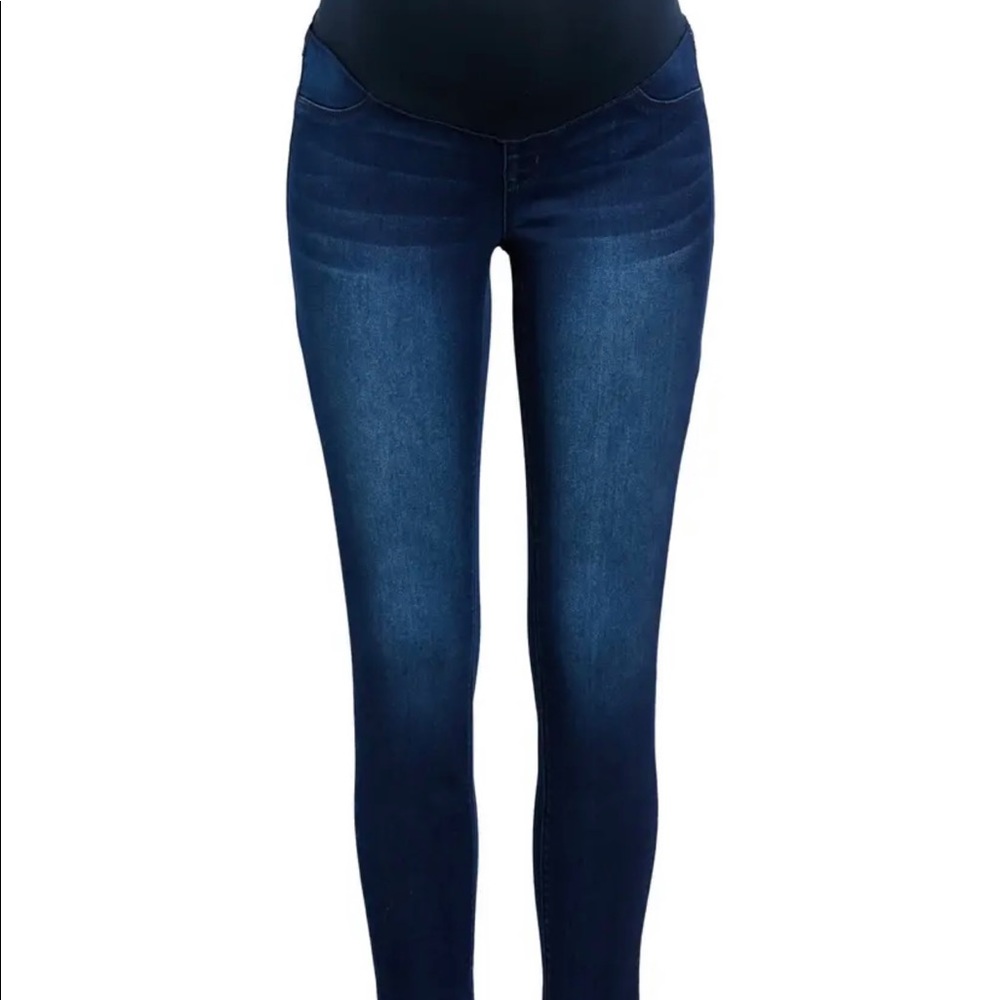 Maternity 1822 Denim Butter Ankle Skinny Jeans
